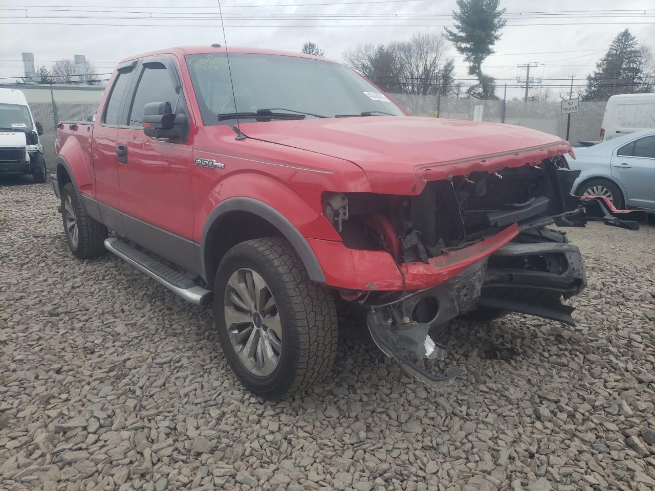FORD F150 SUPER 2009 with VIN 1FTPX04V39KC06169 - Photo from auction