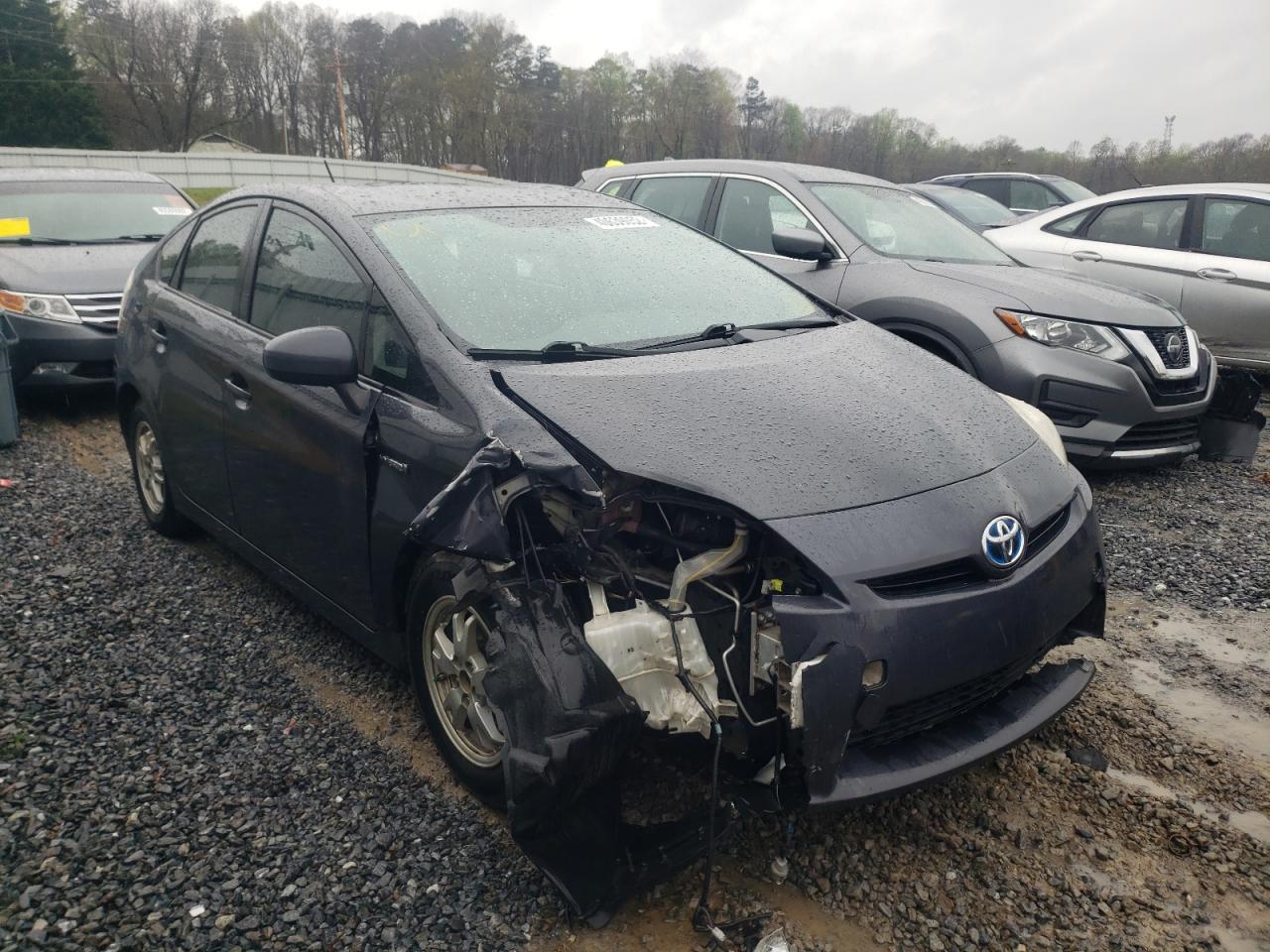 TOYOTA PRIUS 2011 с VIN JTDKN3DU0B0283916 - Фото с аукциона