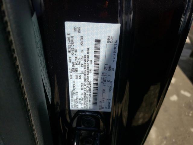 Photo 10 from auction – 2021 FORD F150 with VIN 1FTMF1C56MKD64589