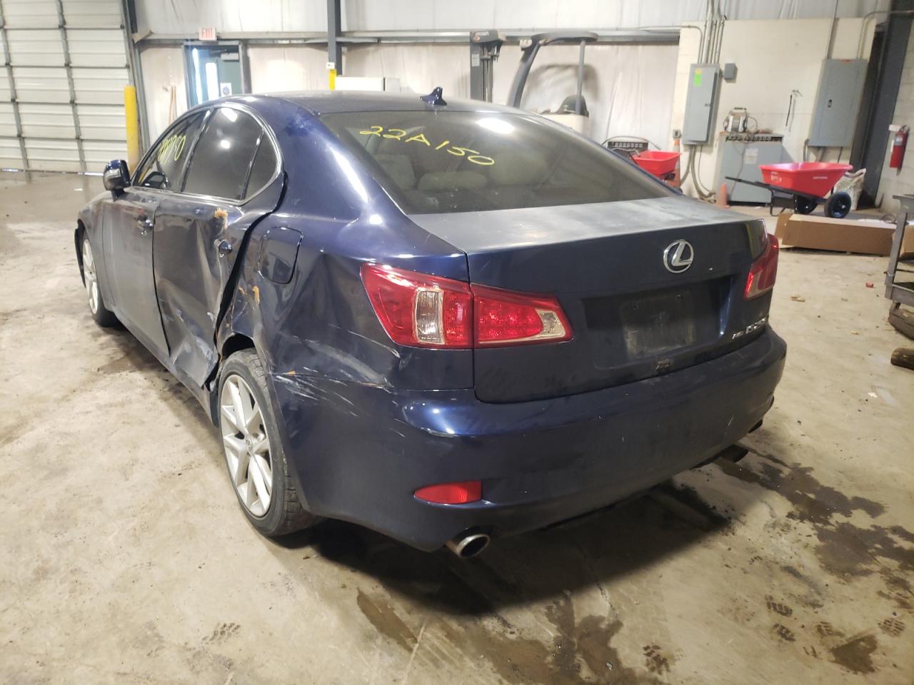 Photo 3 from auction – 2012 LEXUS IS 250 with VIN JTHCF5C2XC5060380