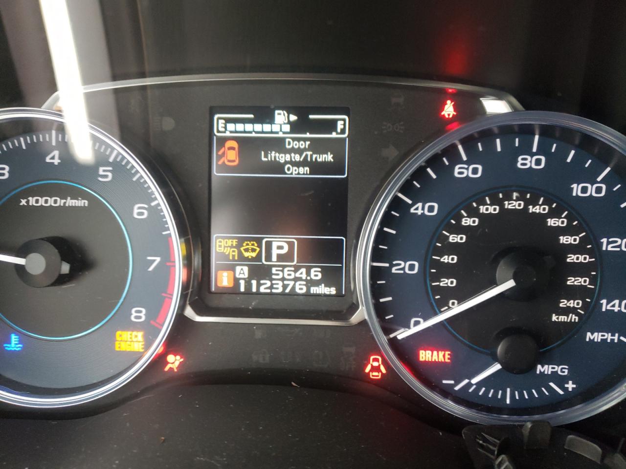 Photo 8 from auction – 2016 SUBARU CROSSTREK with VIN JF2GPALC0G8212688