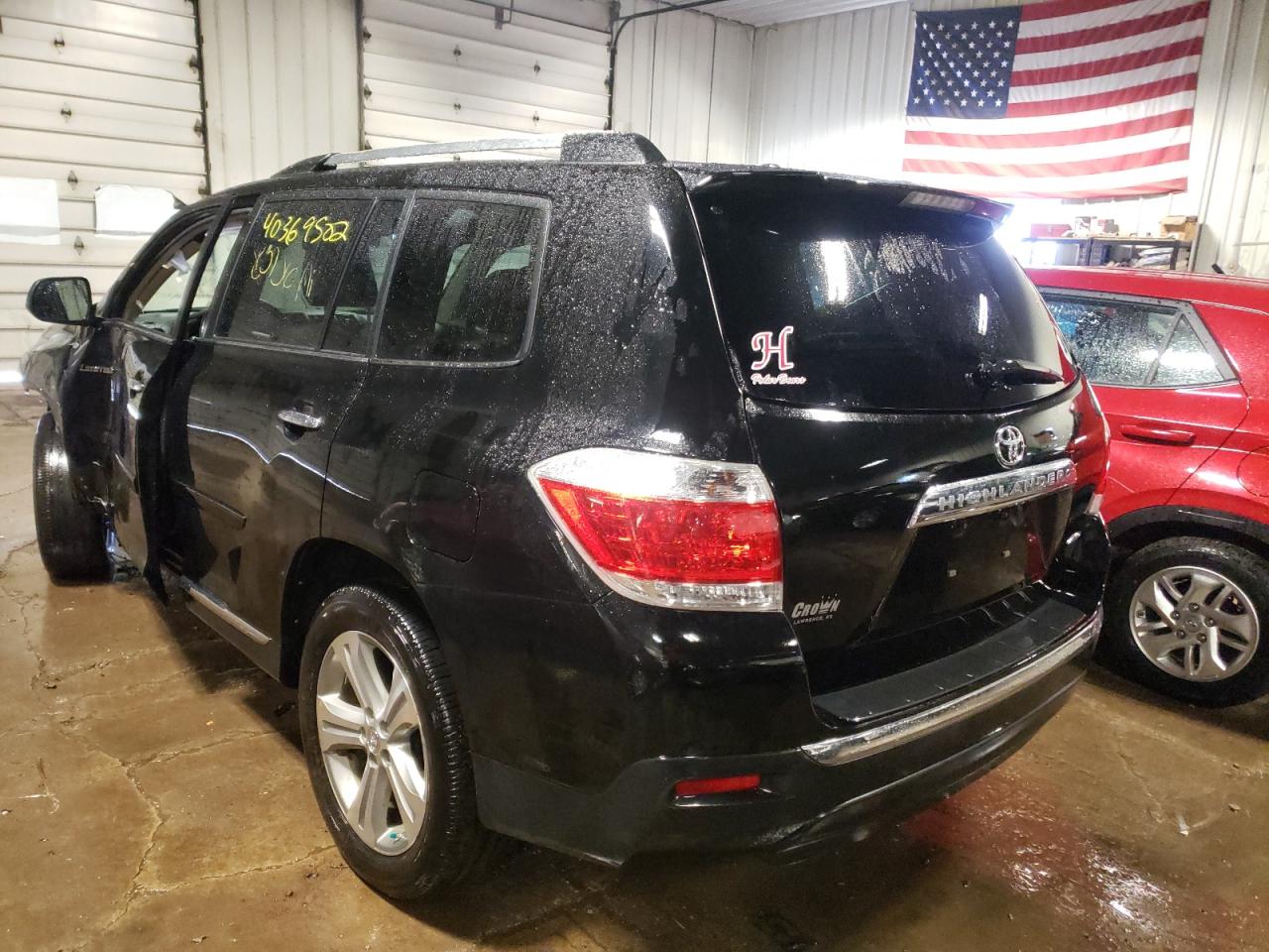 Photo 3 from auction – 2012 TOYOTA HIGHLANDER with VIN 5TDDK3EH3CS140704
