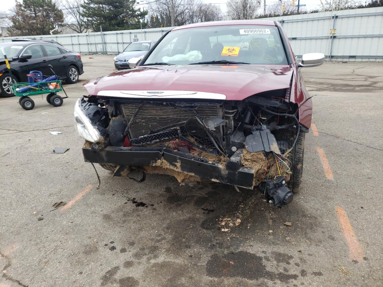 Photo 9 from auction – 2013 CHRYSLER 200 LIMITE with VIN 1C3CCBCG8DN607639