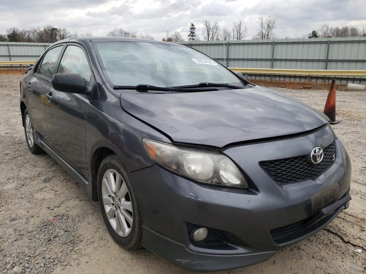 TOYOTA COROLLA BA 2010 with VIN 2T1BU4EE7AC281827 - Photo from auction