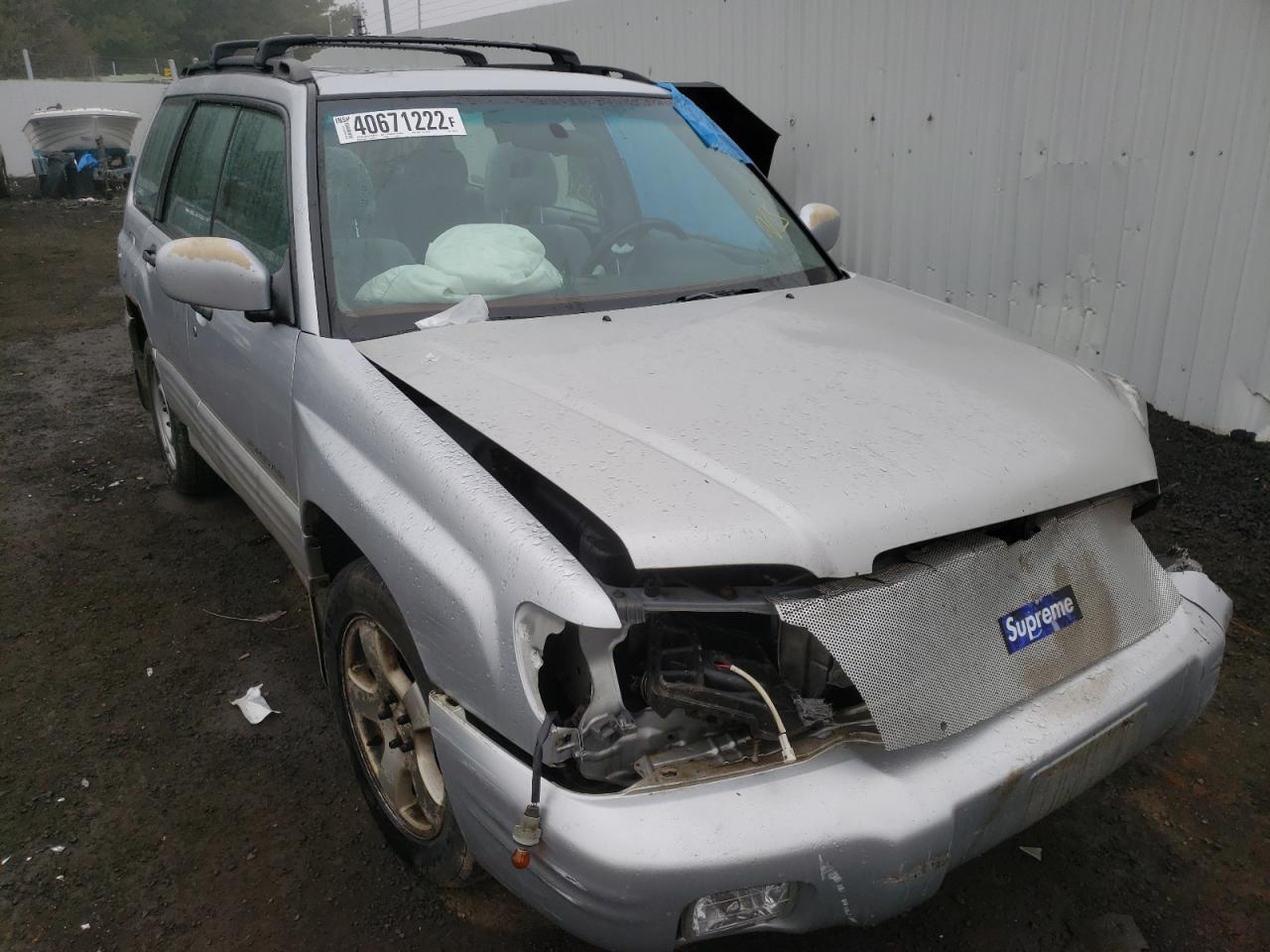 SUBARU FORESTER S 2002 with VIN JF1SF65682H750974 - Photo from auction