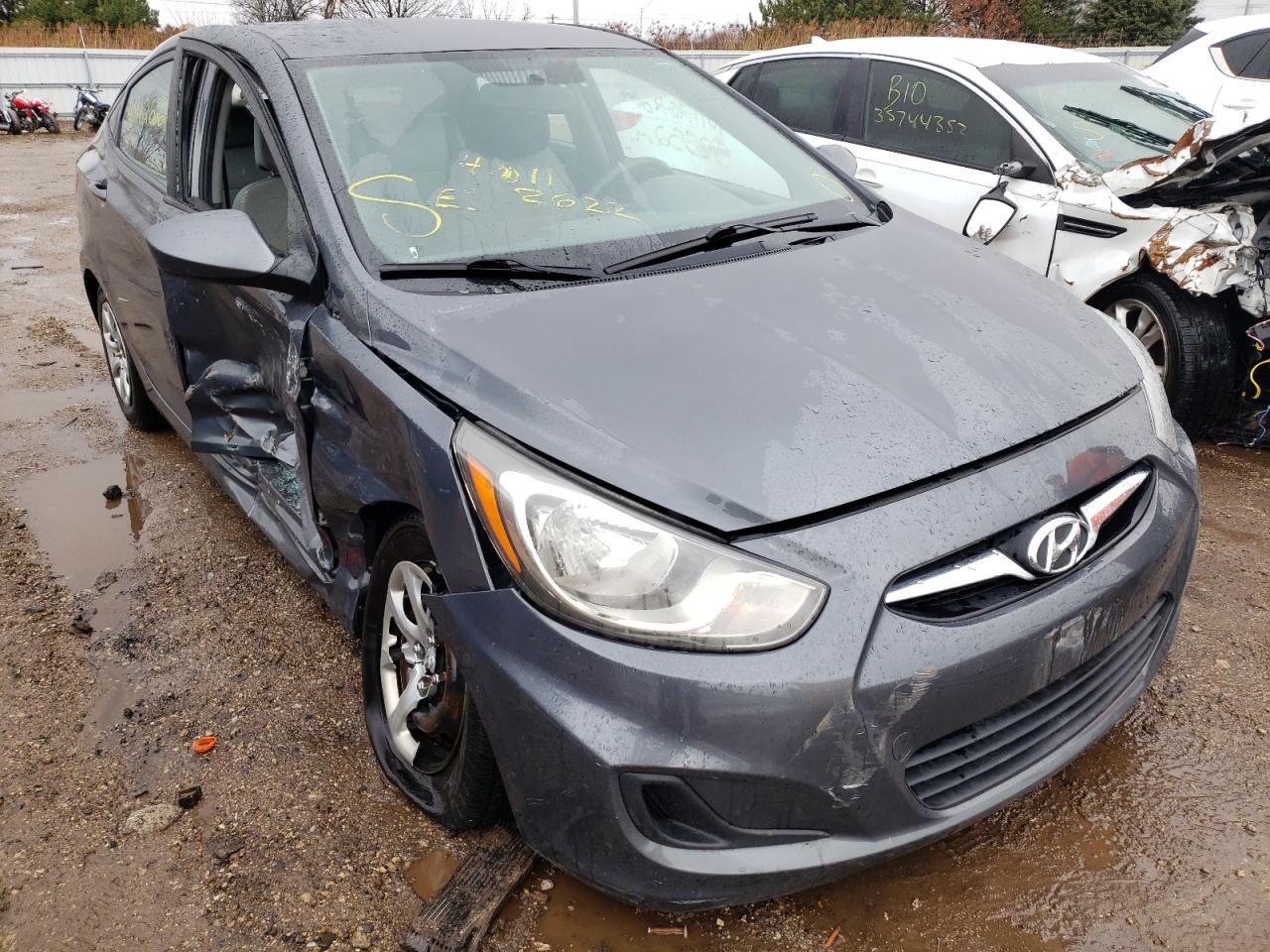 Photo 1 from auction – 2012 HYUNDAI ACCENT GLS with VIN KMHCT4AE9CU142586