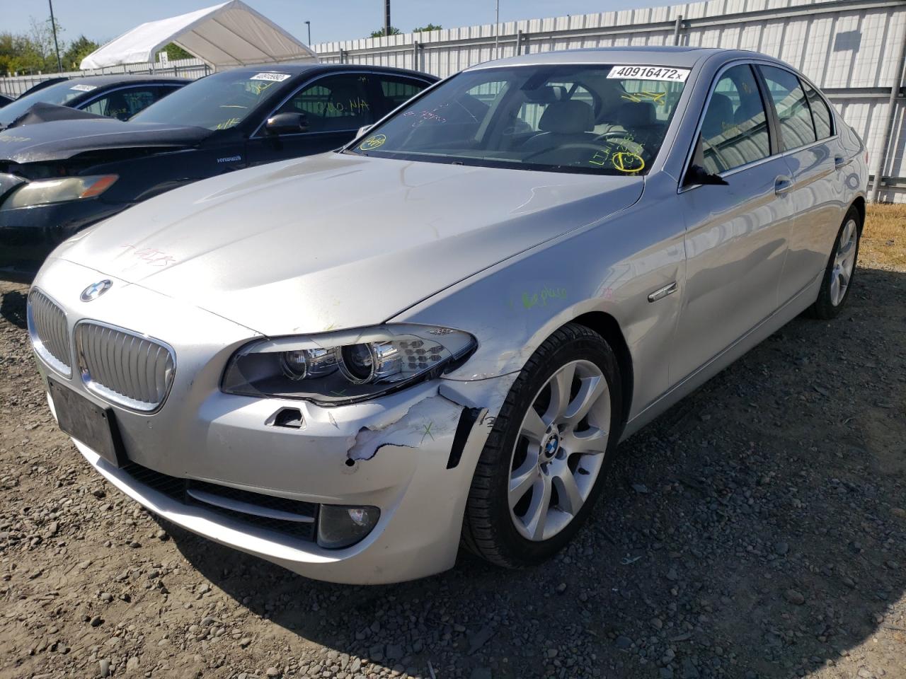 Photo 9 from auction – 2013 BMW 550 I with VIN WBAFR9C57DDX80005