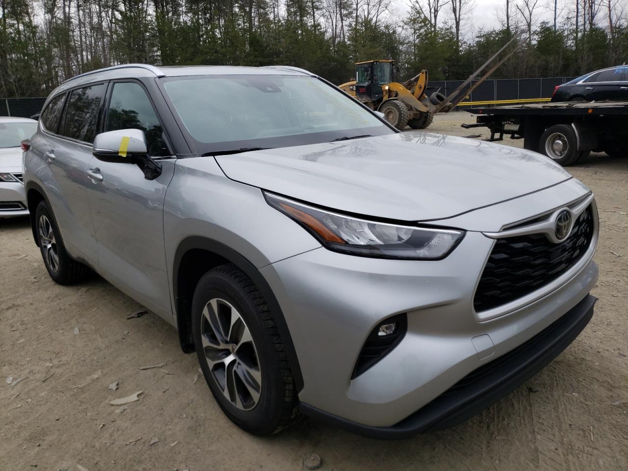Photo 9 from auction – 2020 TOYOTA HIGHLANDER with VIN 5TDGZRBHXLS020270