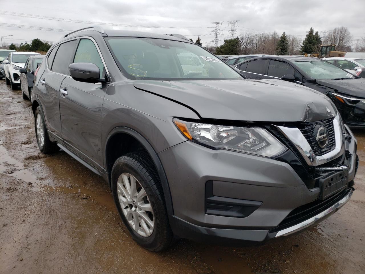 NISSAN ROGUE S 2020 with VIN KNMAT2MVXLP532493 - Photo from auction