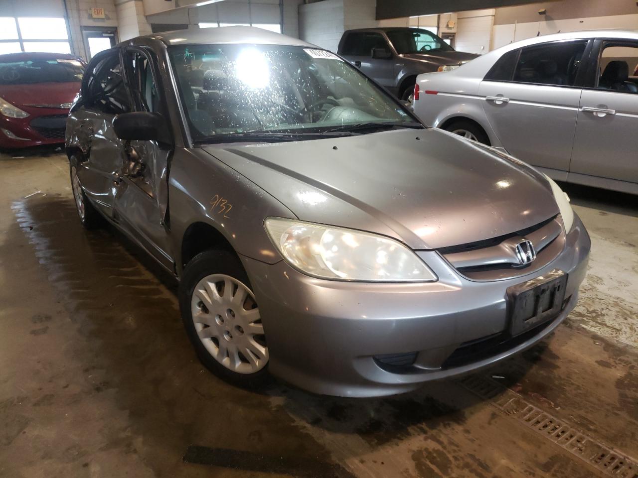 HONDA CIVIC 2005 with VIN 2HGES15515H628860 - Photo from auction