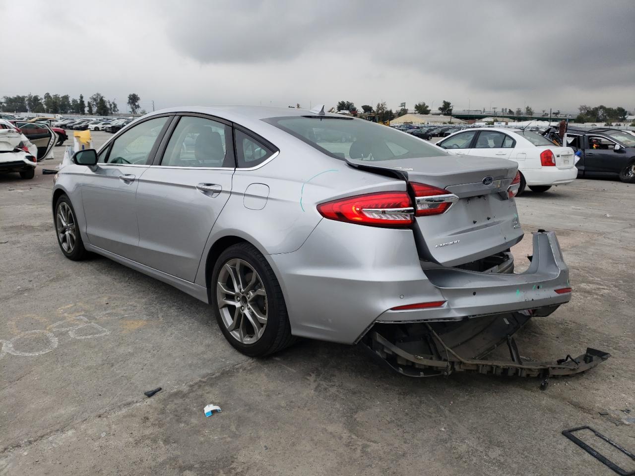 Photo 3 from auction – 2020 FORD FUSION SEL with VIN 3FA6P0CD6LR177098