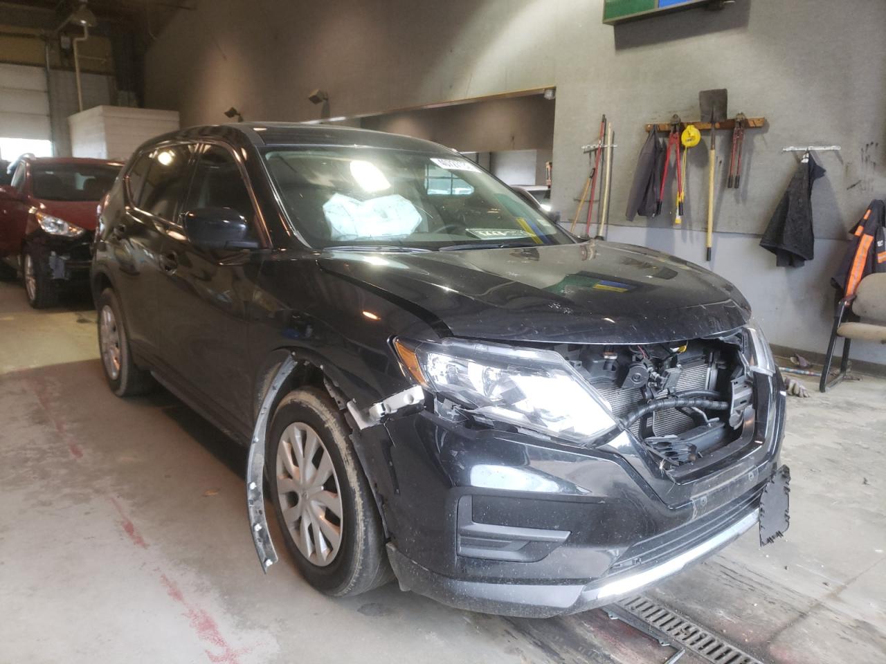 NISSAN ROGUE S 2019 with VIN 5N1AT2MT4KC821143 - Photo from auction