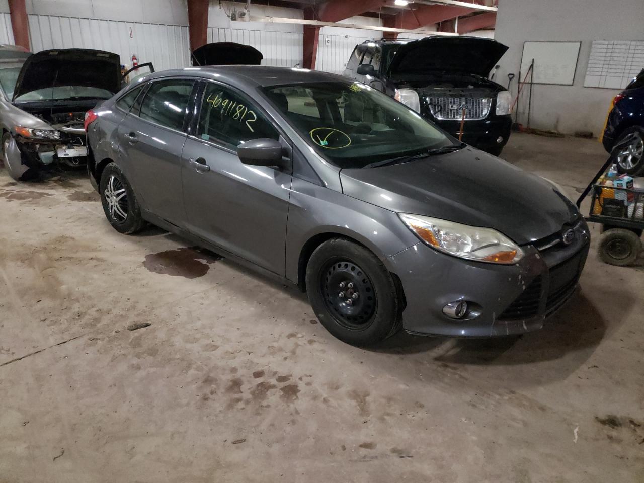 FORD FOCUS SE 2012 with VIN 1FAHP3F22CL122957 - Photo from auction