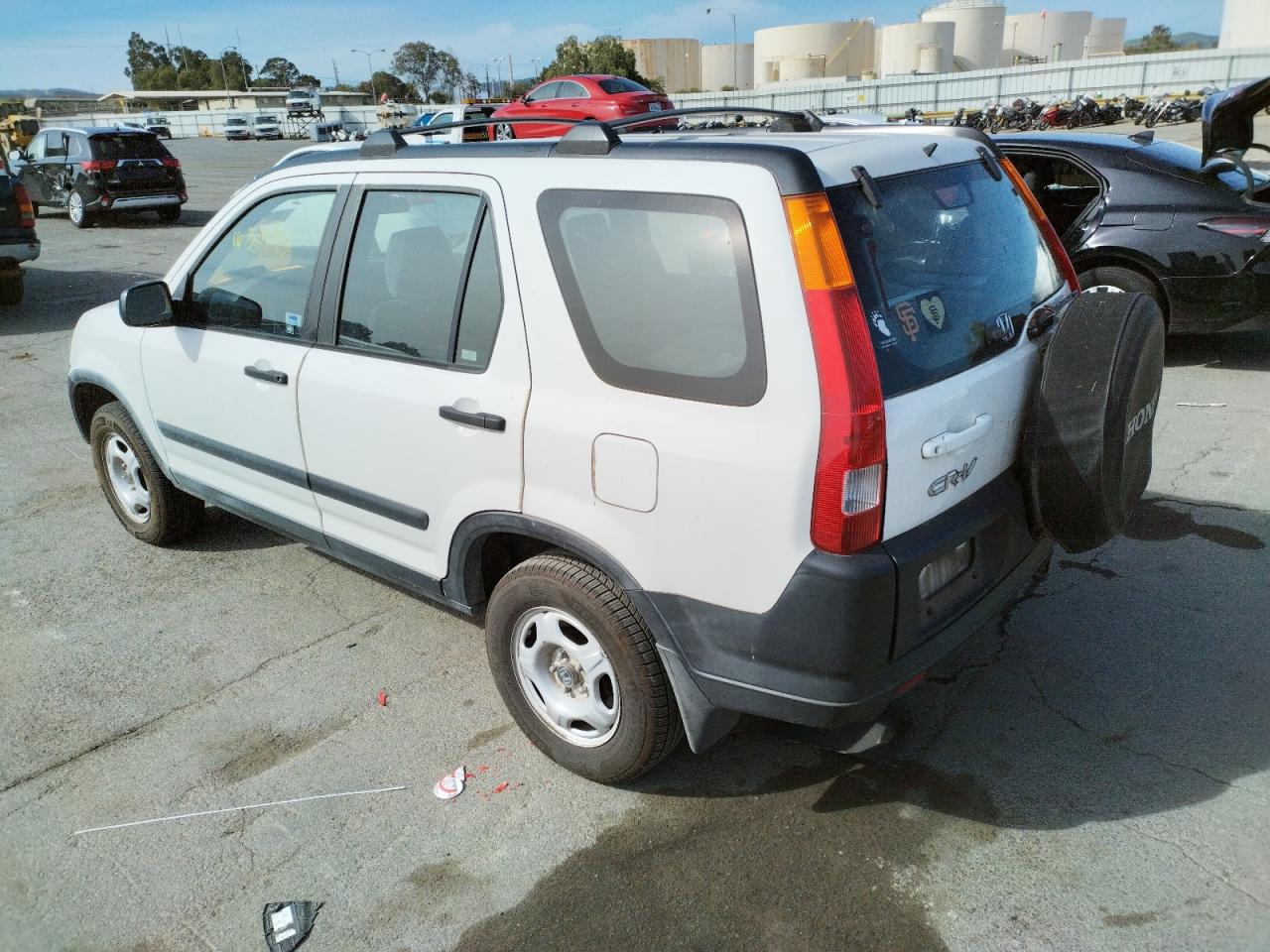 Photo 3 from auction – 2004 HONDA CR-V LX with VIN JHLRD68424C005343
