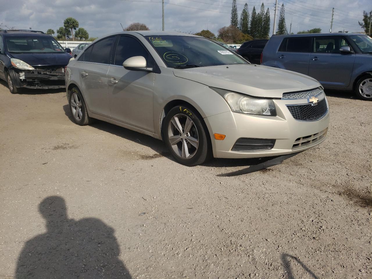 CHEVROLET CRUZE LT 2012 with VIN 1G1PG5SC9C7203083 - Photo from auction