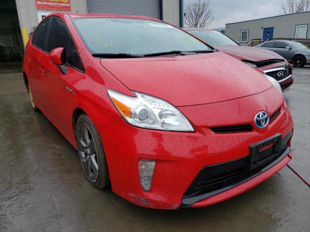 TOYOTA PRIUS 2015 with VIN JTDKN3DUXF0408443 - Photo from auction