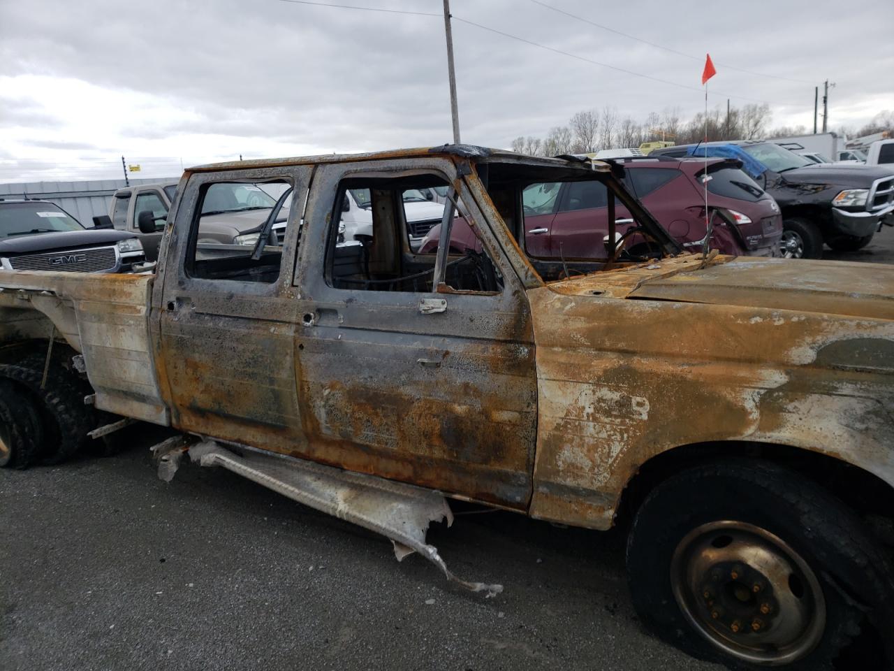 Photo 9 from auction – 1988 FORD F350 with VIN 2FTJW35G1JCA39412