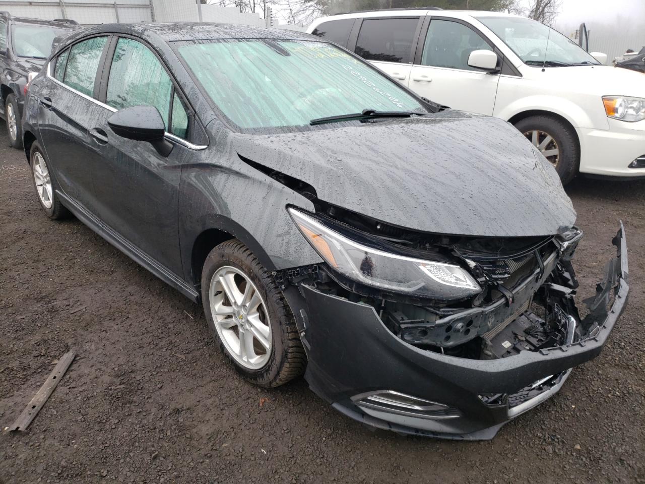 CHEVROLET CRUZE LT 2017 with VIN 3G1BE6SM3HS521661 - Photo from auction
