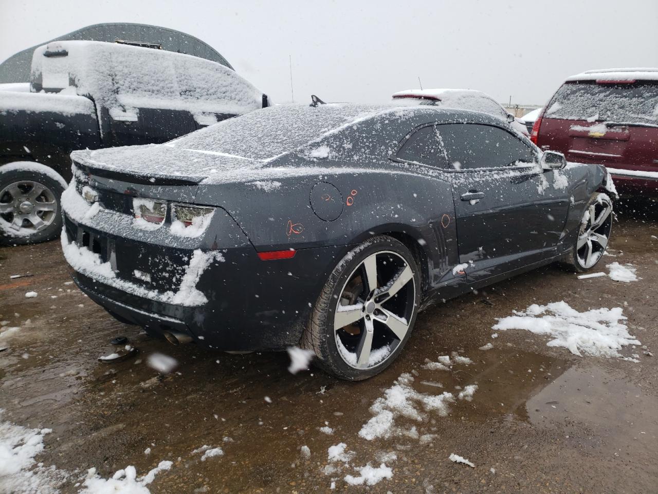 Photo 4 from auction – 2012 CHEVROLET CAMARO LS with VIN 2G1FE1E38C9191433