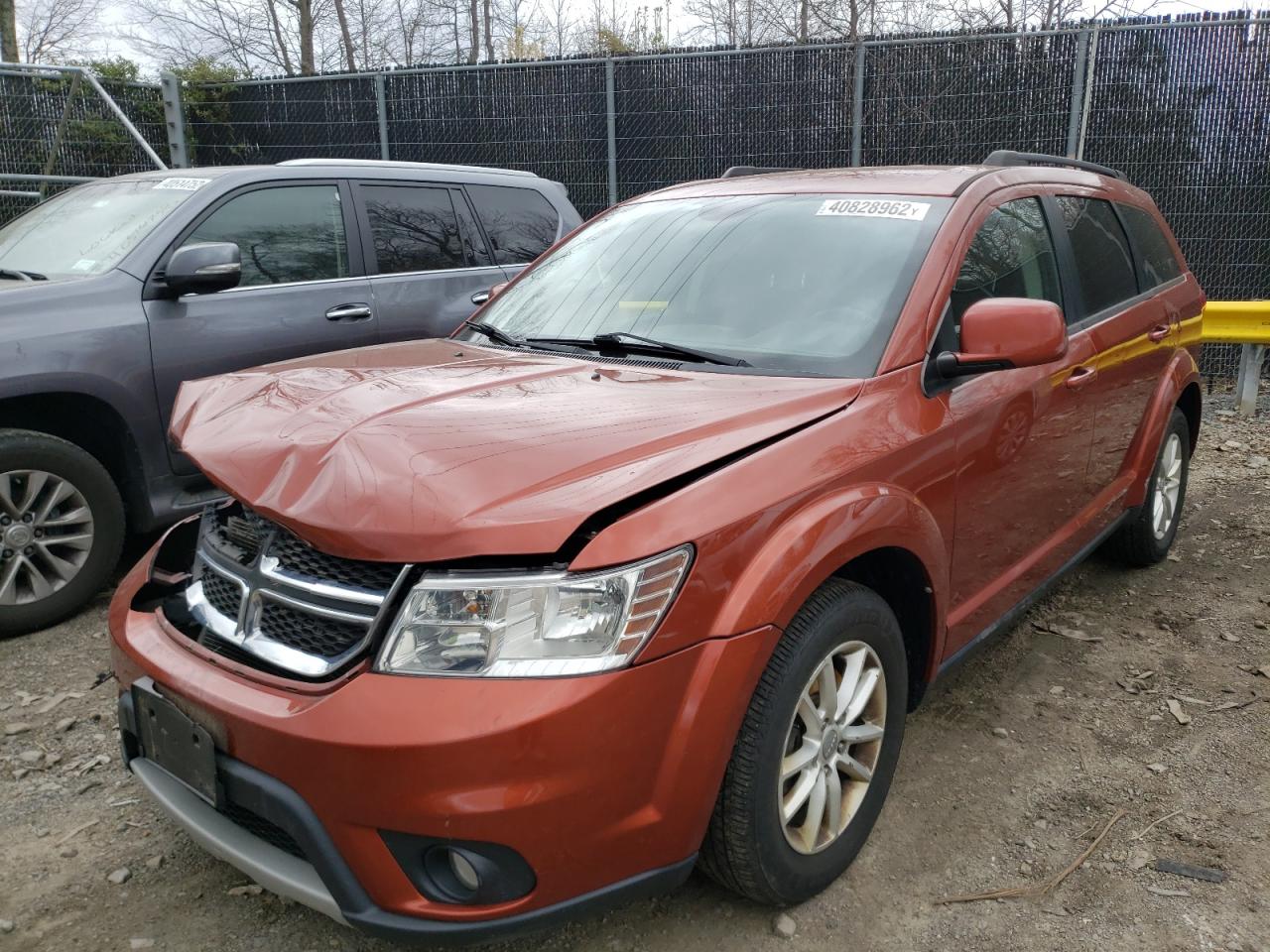 Photo 2 from auction – 2014 DODGE JOURNEY SX with VIN 3C4PDCBB8ET287746