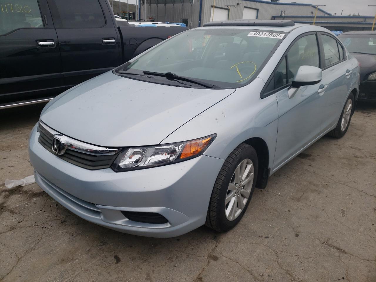 Photo 2 from auction – 2012 HONDA CIVIC EX with VIN 19XFB2F80CE055377