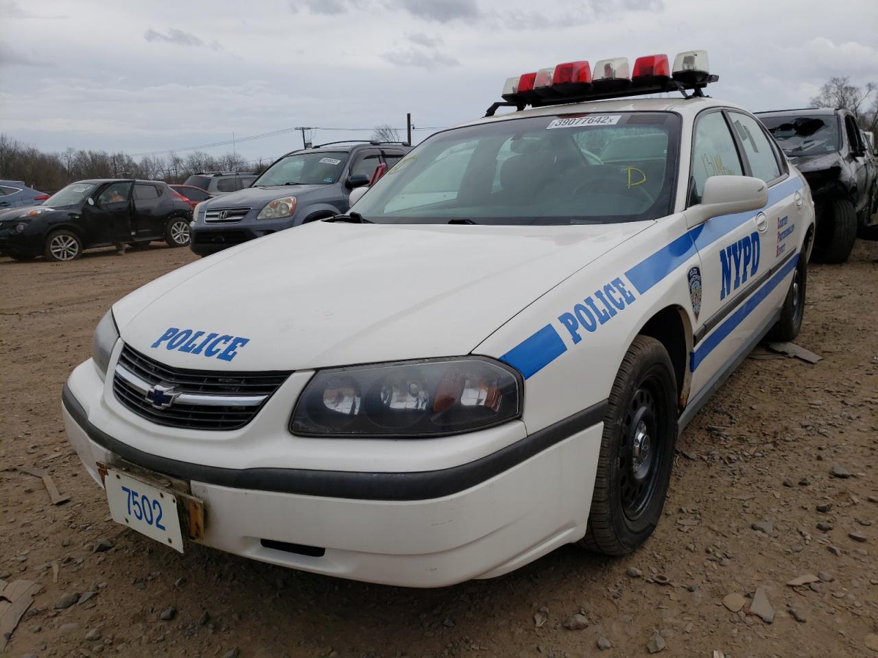 Photo 2 from auction – 2001 CHEVROLET IMPALA with VIN 2G1WF55E919339592
