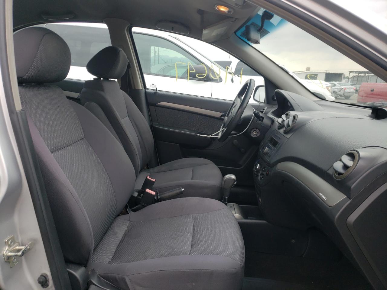 Photo 5 from auction – 2008 CHEVROLET AVEO BASE with VIN KL1TD56668B144654