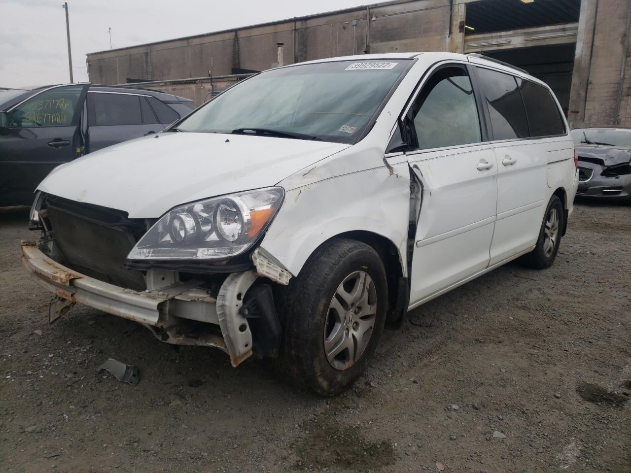 Photo 2 from auction – 2007 HONDA ODYSSEY EX with VIN 5FNRL387X7B417946