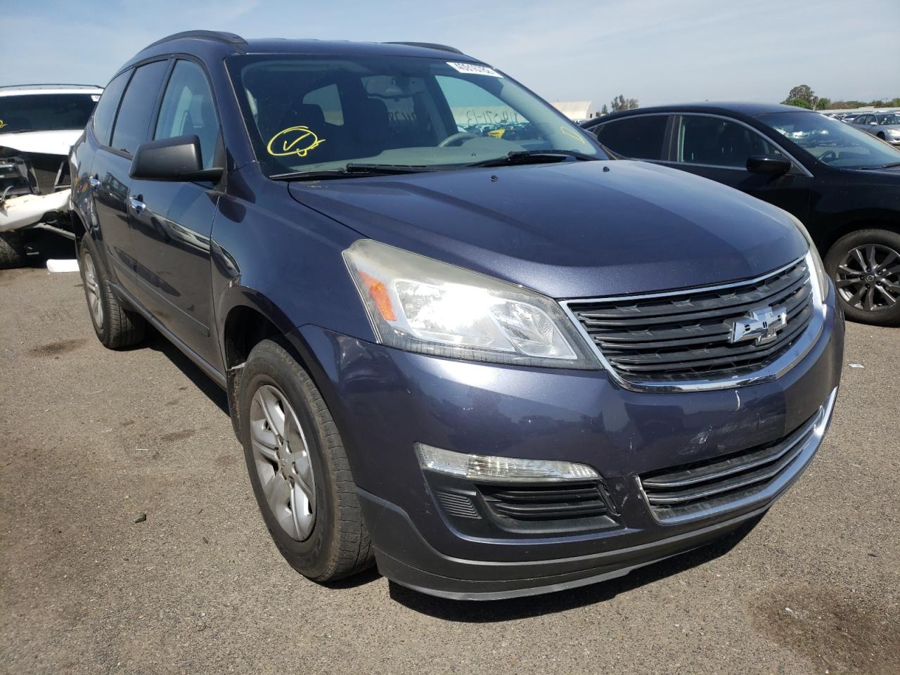 CHEVROLET TRAVERSE L 2013 with VIN 1GNKRFKD5DJ176471 - Photo from auction