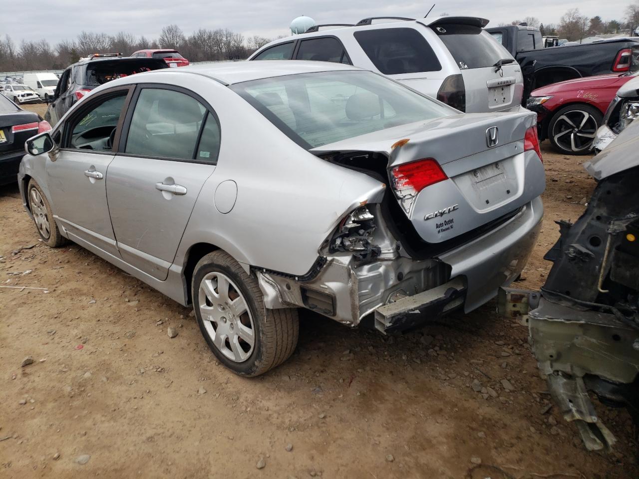 Photo 3 from auction – 2007 HONDA CIVIC LX with VIN 1HGFA16567L044353