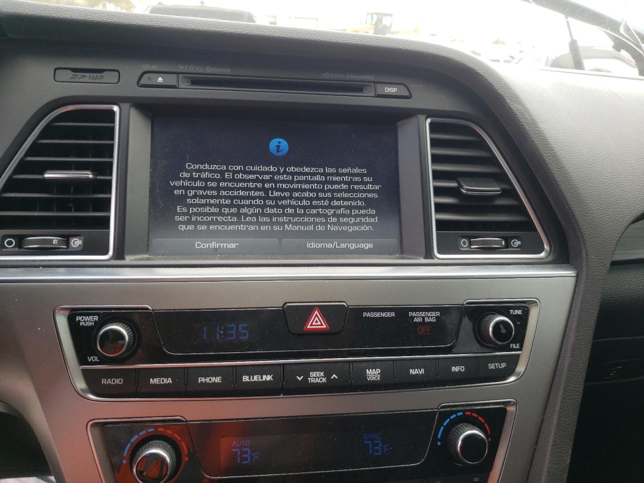 Photo 9 from auction – 2015 HYUNDAI SONATA SPO with VIN 5NPE34AF5FH078342