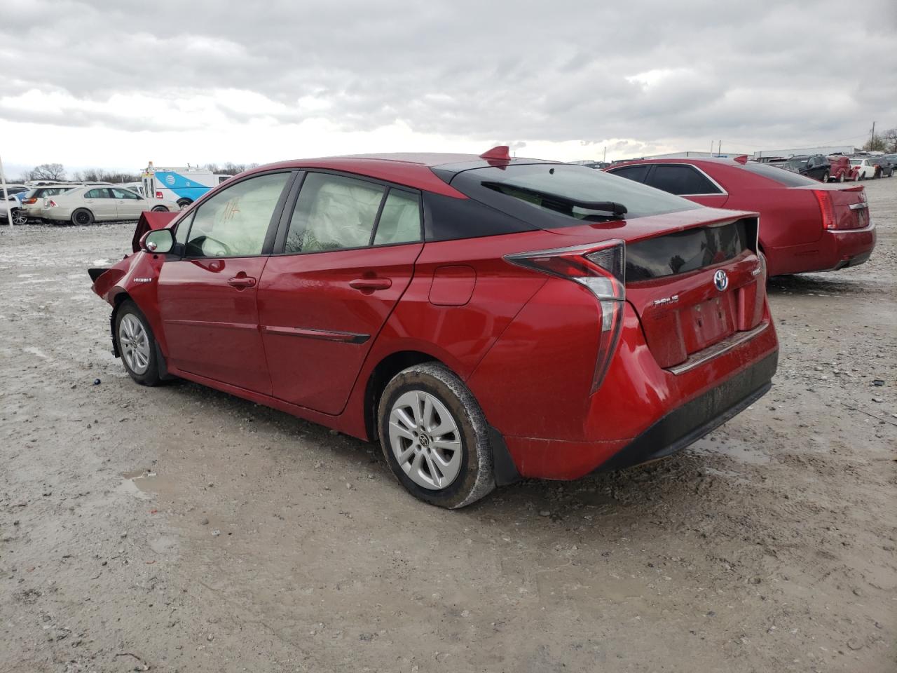 Photo 3 from auction – 2017 TOYOTA PRIUS with VIN JTDKBRFU3H3539093
