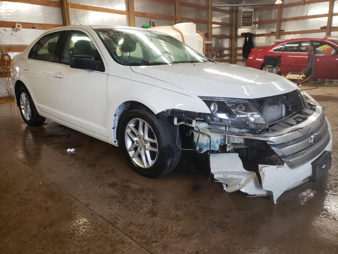 FORD FUSION S 2011 with VIN 3FAHP0GA4BR143622 - Photo from auction