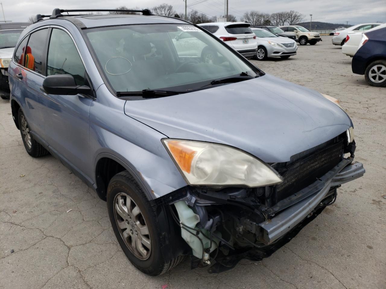 HONDA CR-V EX 2007 with VIN JHLRE48517C014386 - Photo from auction