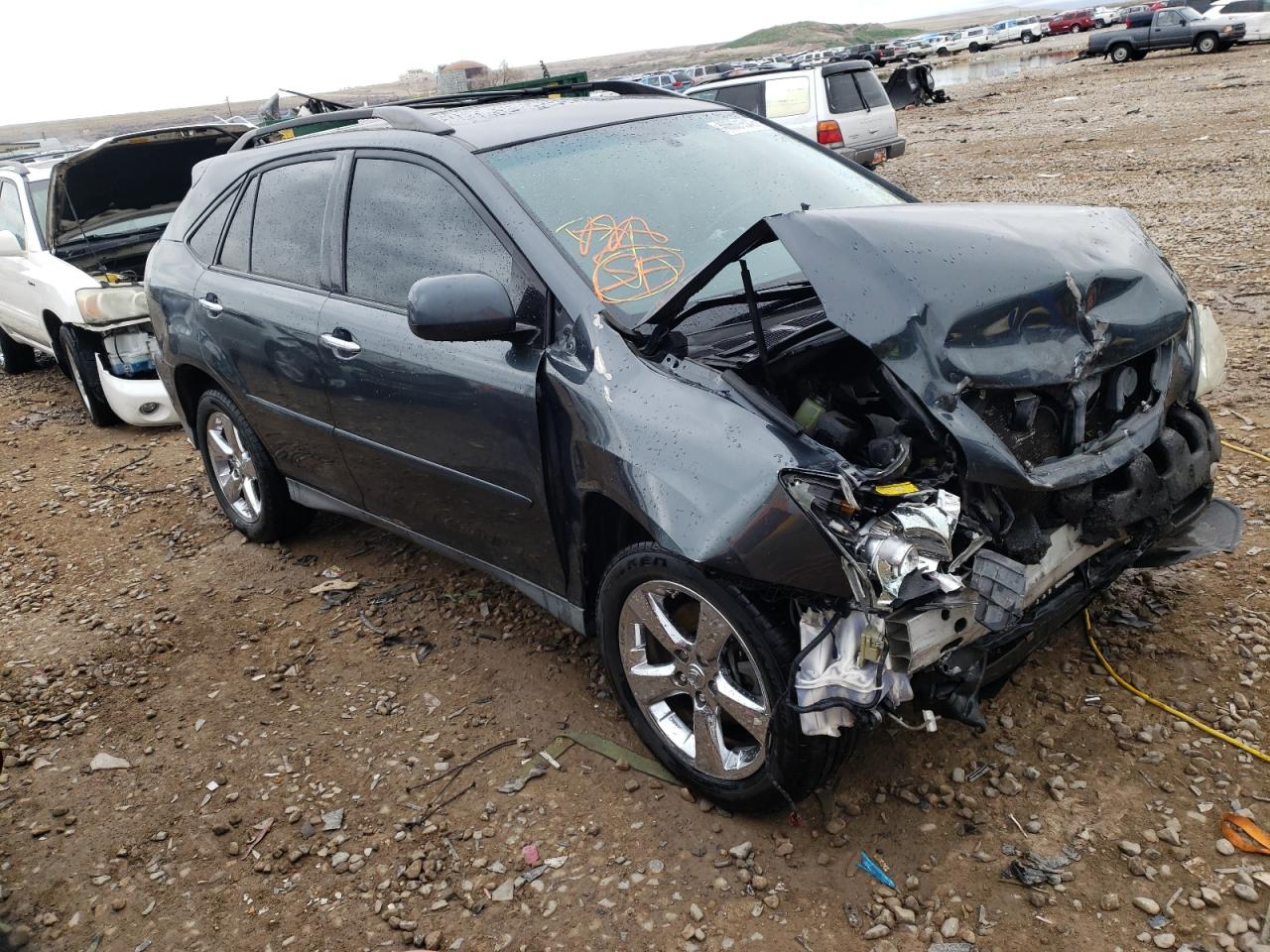LEXUS RX 350 2008 with VIN 2T2GK31U08C032374 - Photo from auction