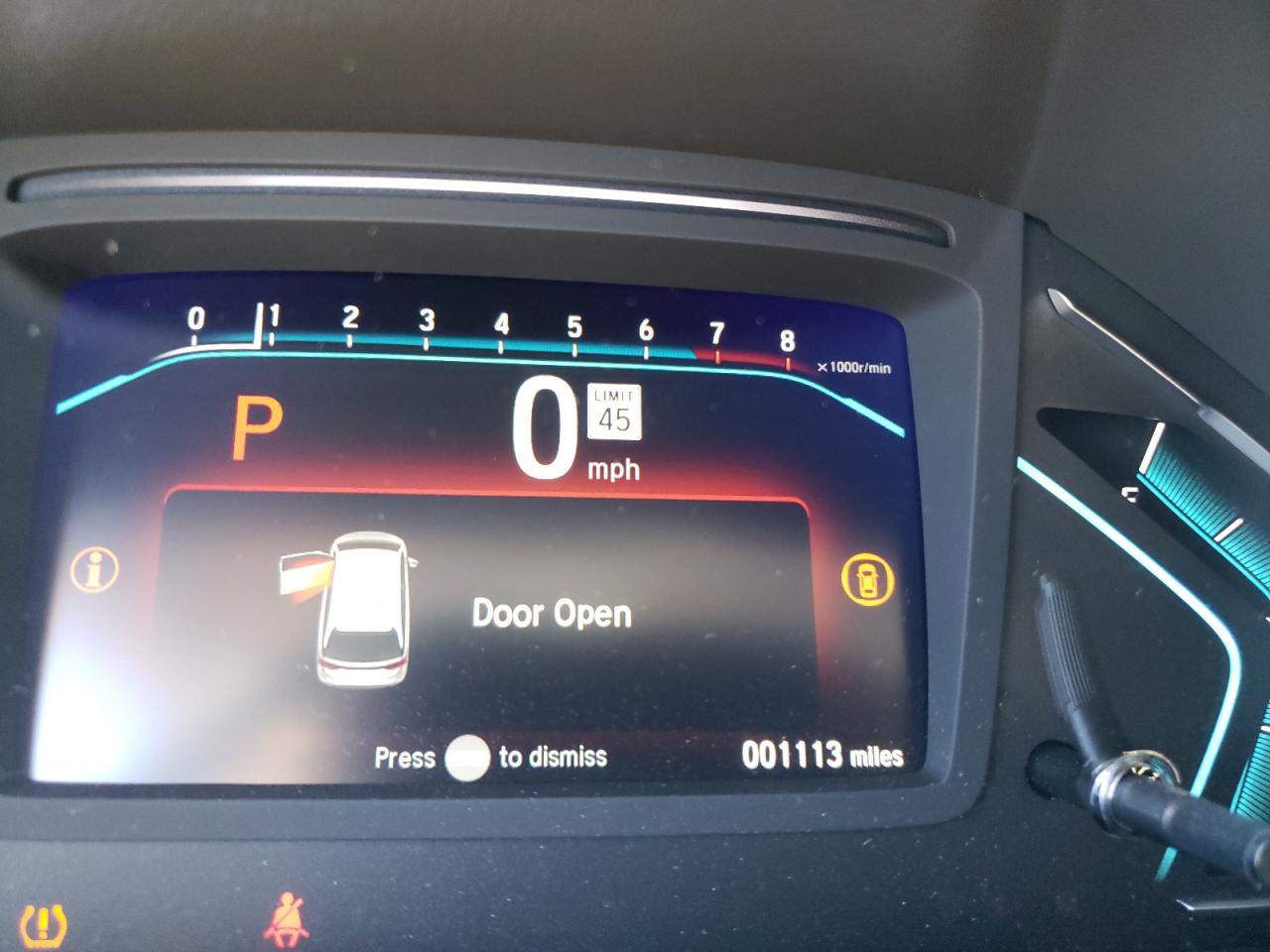 Photo 8 from auction – 2021 HONDA ODYSSEY EX with VIN 5FNRL6H76MB037760