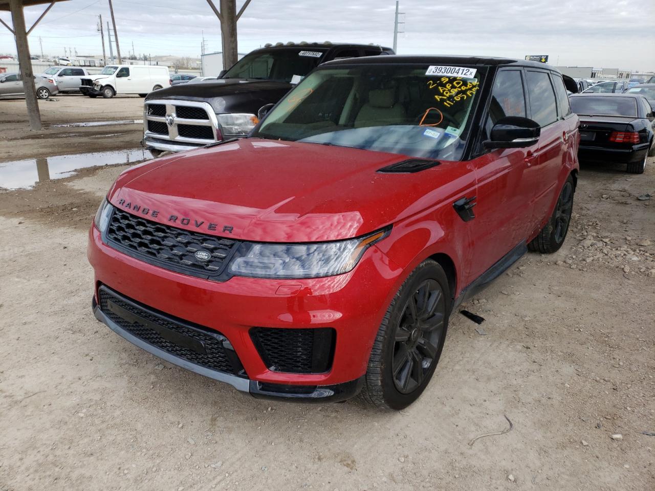 Photo 2 from auction – 2020 LAND ROVER RANGE ROVE with VIN SALWR2RY9LA897766