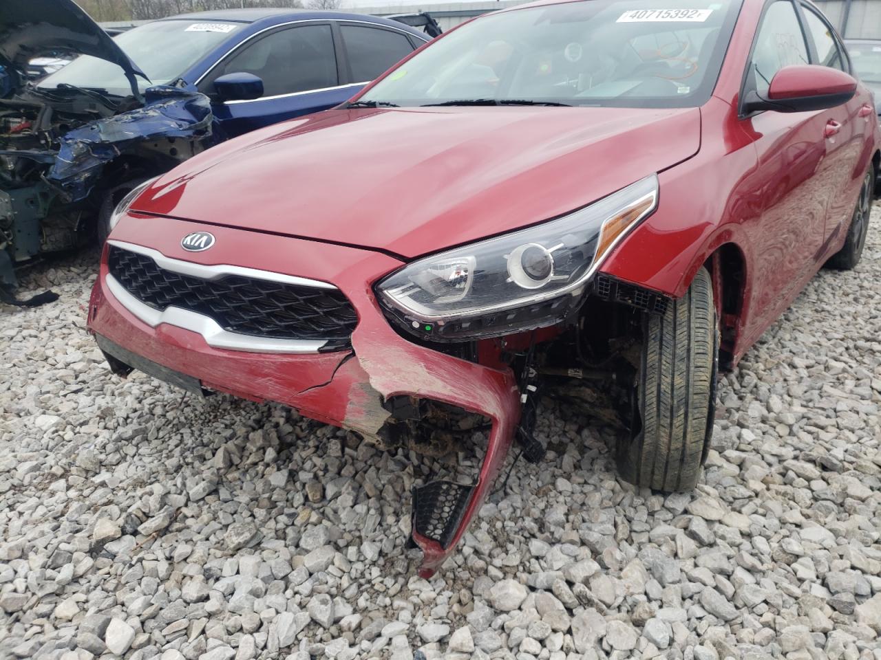 Photo 9 from auction – 2021 KIA FORTE FE with VIN 3KPF24AD3ME271273