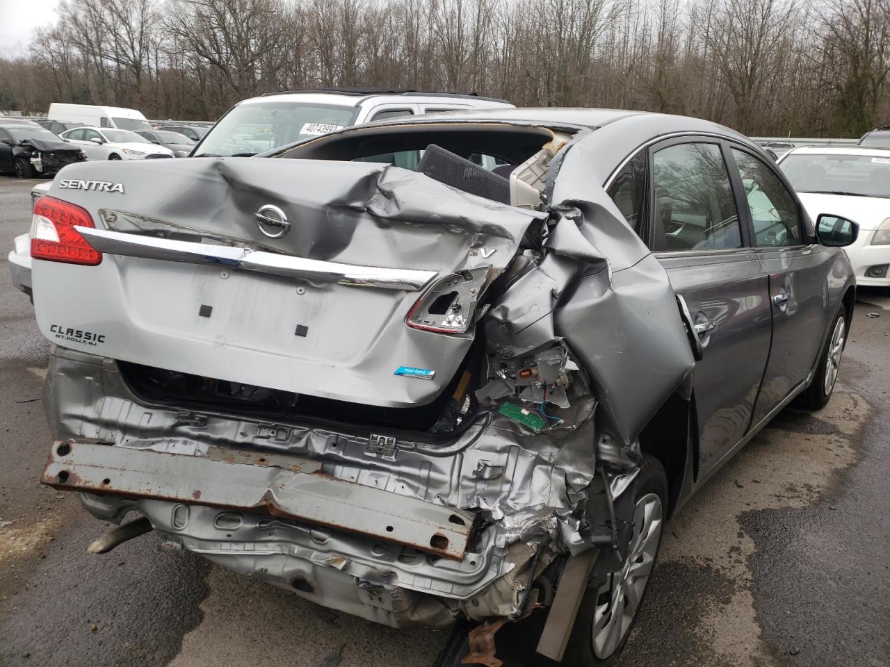 Photo 4 from auction – 2014 NISSAN SENTRA S with VIN 3N1AB7AP3EY243448