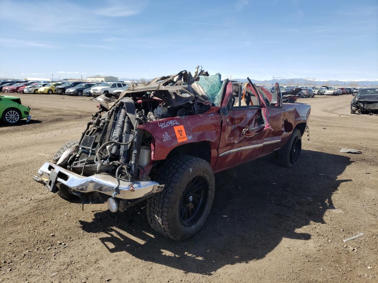 Photo 2 from auction – 2006 GMC NEW SIERRA with VIN 2GTEC19T561107185