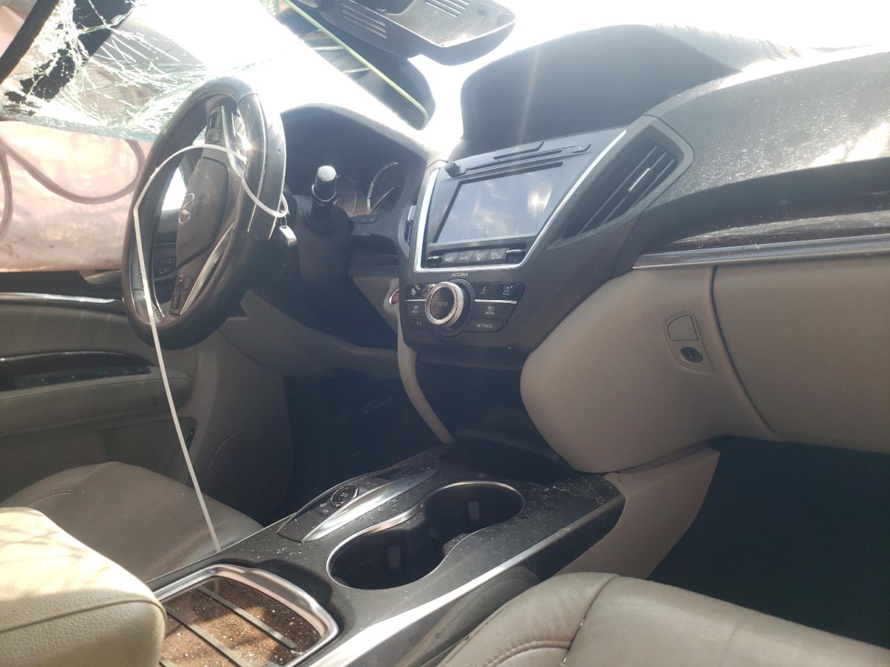 Photo 9 from auction – 2016 ACURA MDX TECHNO with VIN 5FRYD4H40GB013752