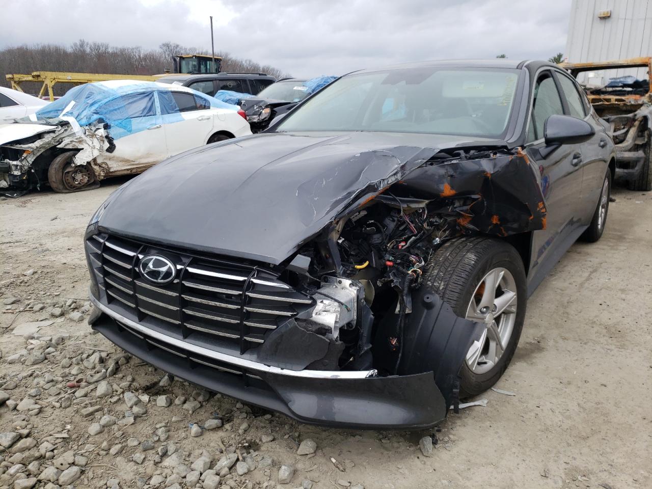 Photo 2 from auction – 2021 HYUNDAI SONATA SE with VIN 5NPEG4JA7MH075397