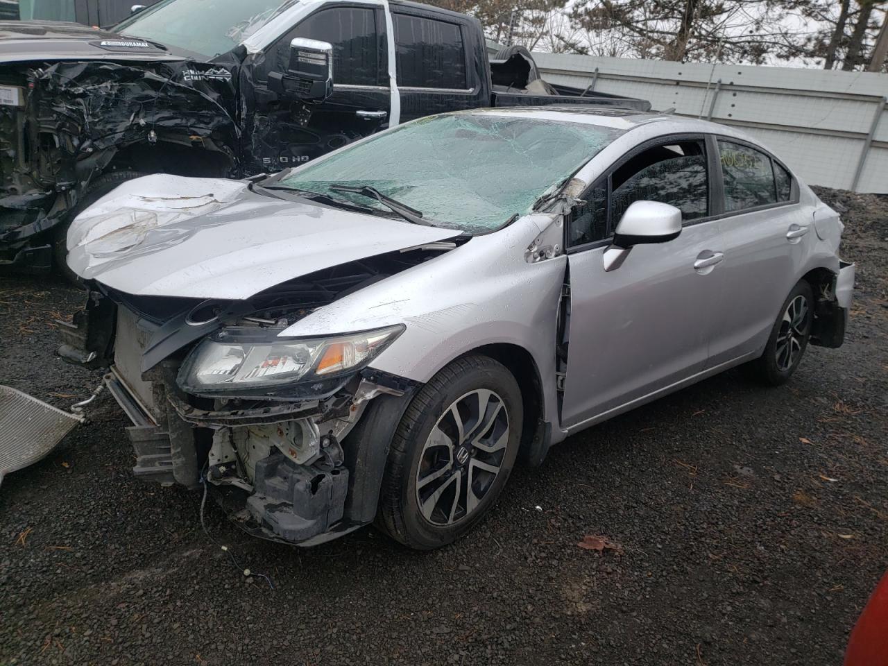 Photo 2 from auction – 2013 HONDA CIVIC EX with VIN 19XFB2F89DE203933