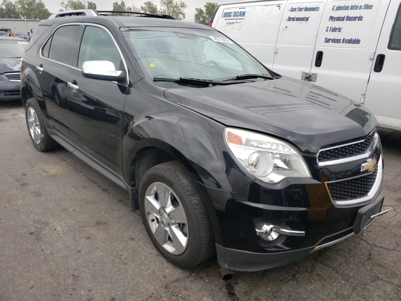 CHEVROLET EQUINOX LT 2013 with VIN 2GNALFEK8D6118682 - Photo from auction
