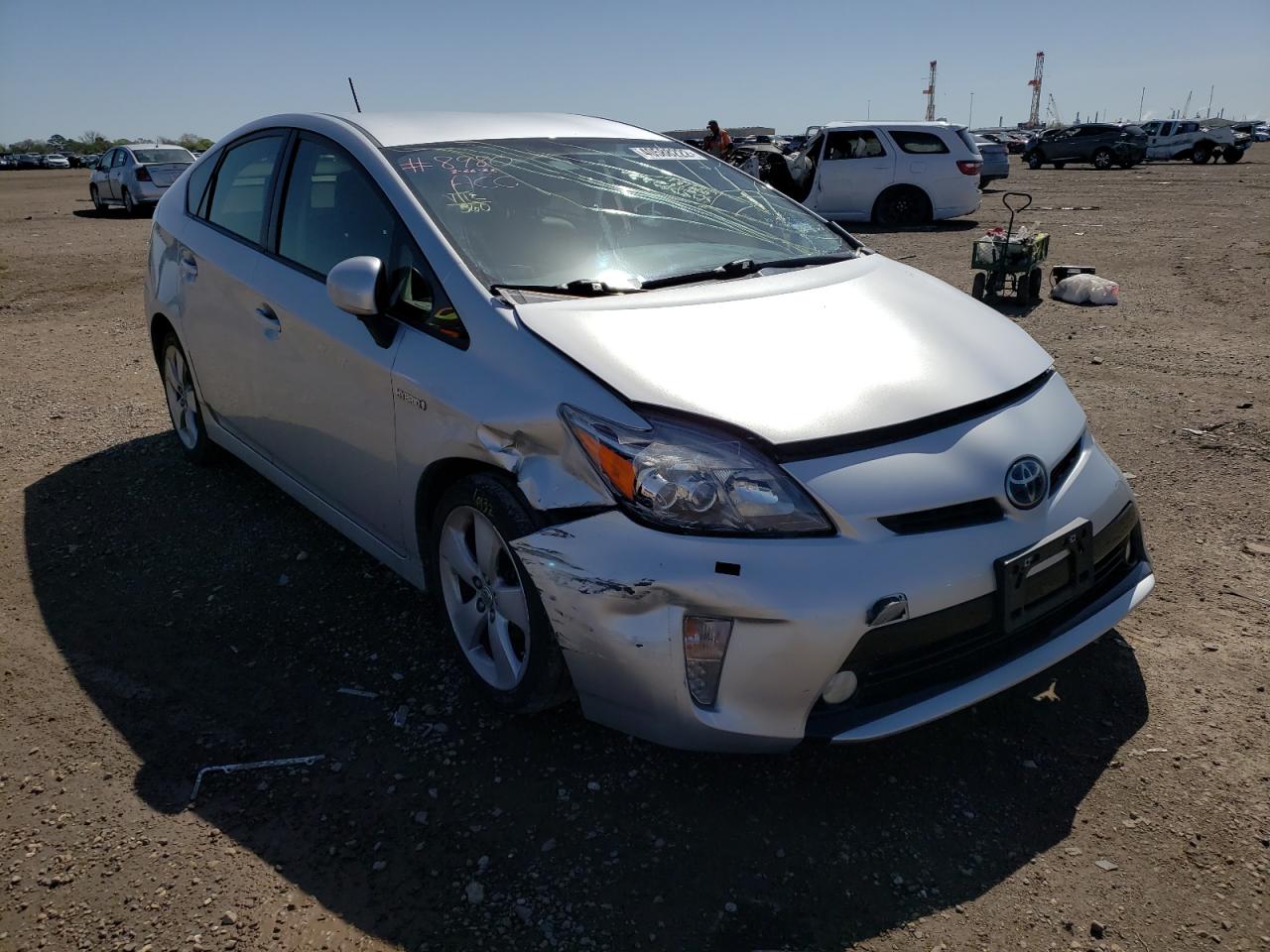 TOYOTA PRIUS 2012 with VIN JTDKN3DU6C5389131 - Photo from auction