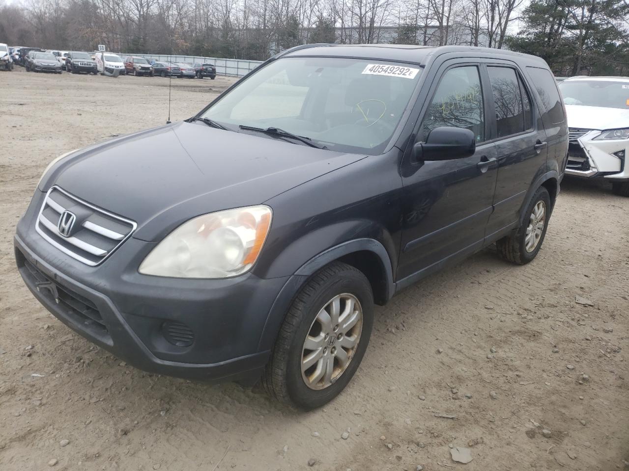 Photo 2 from auction – 2005 HONDA CR-V EX with VIN JHLRD78855C057737