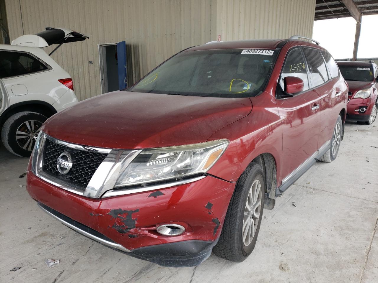 Photo 2 from auction – 2013 NISSAN PATHFINDER with VIN 5N1AR2MN8DC683867