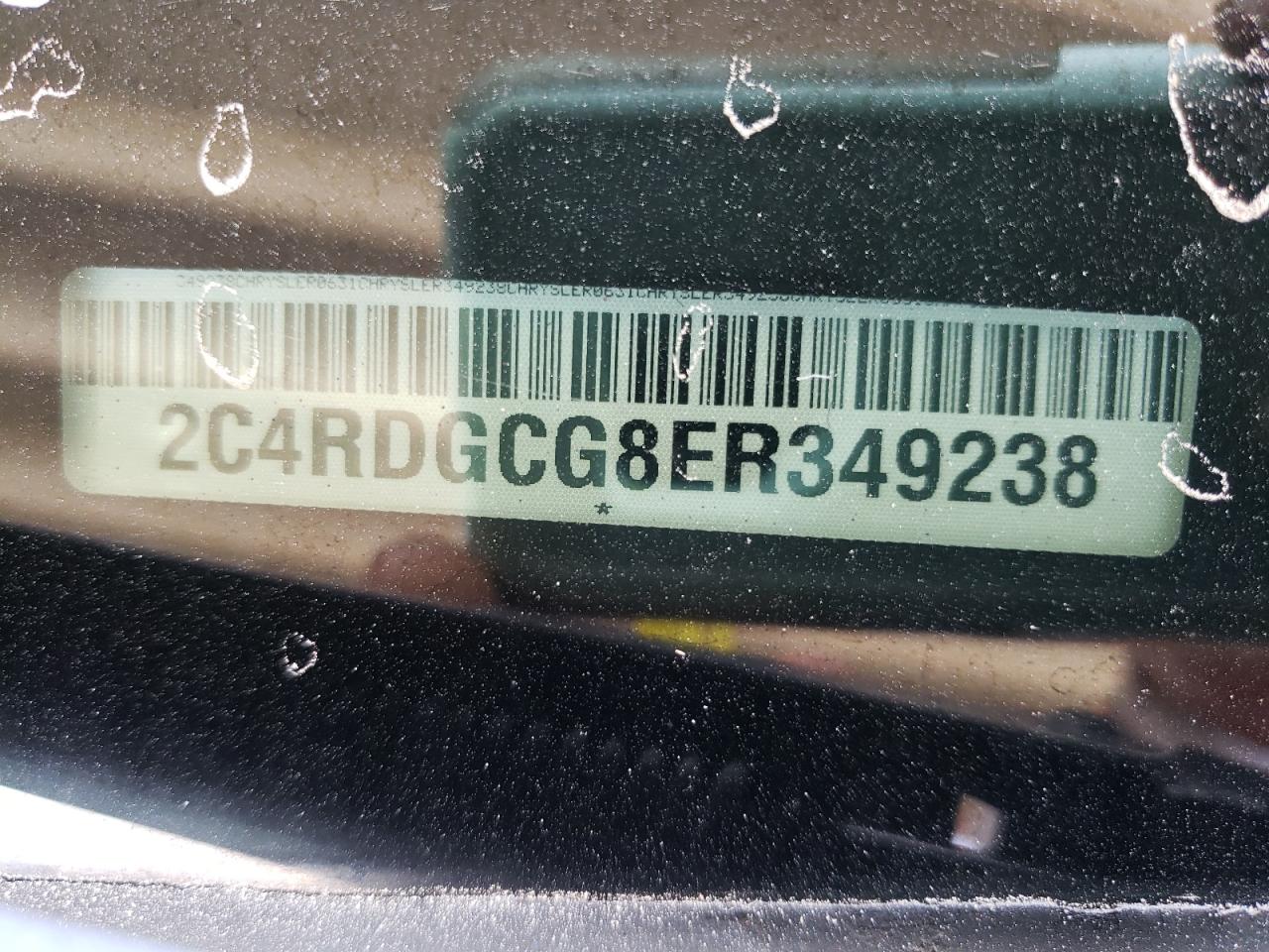 Photo 10 from auction – 2014 DODGE GRAND CARA with VIN 2C4RDGCG8ER349238