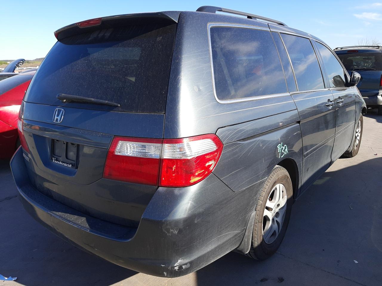 Photo 4 from auction – 2006 HONDA ODYSSEY EX with VIN 5FNRL38656B418346