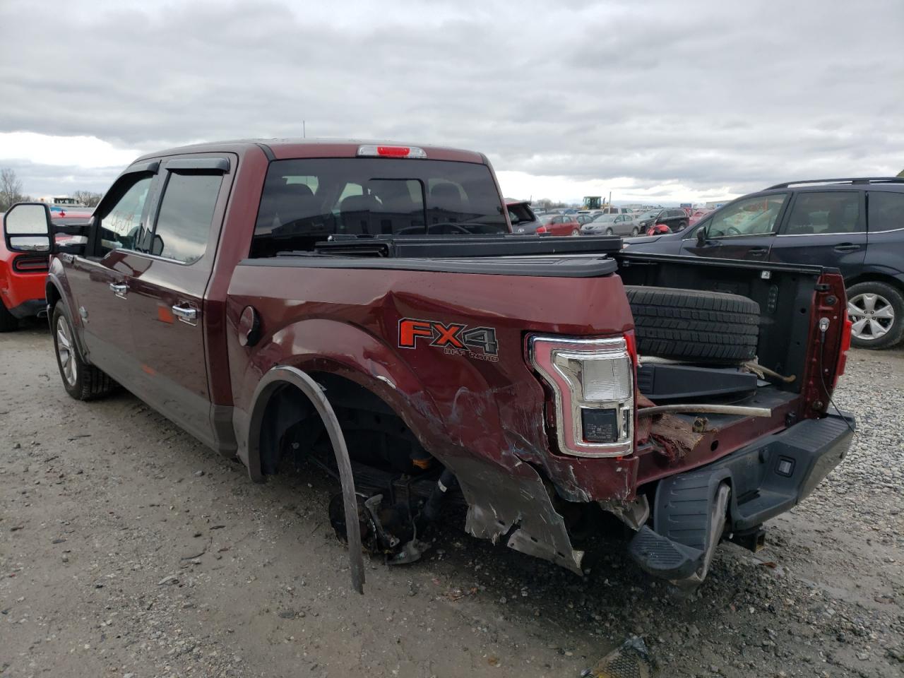 Photo 3 from auction – 2017 FORD F150 SUPER with VIN 1FTEW1EG2HFB16535